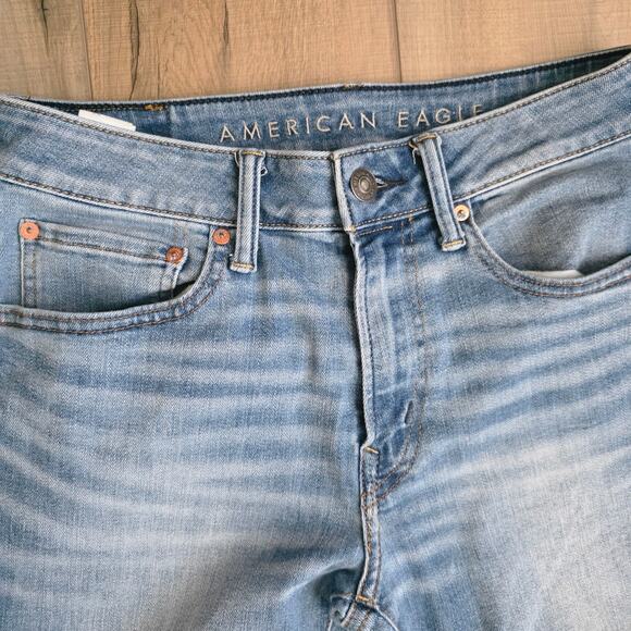 American Eagle AirFlex Athletic Fit Light Wash Jeans Men Sz 29x31(tag 32) - Picture 12 of 12